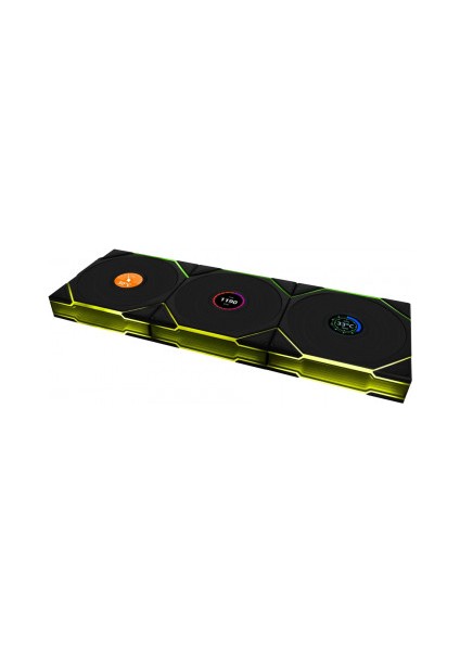 Unı Fan Tl Wıreless LCD 3X120MM Siyah Kasa Fanı (G99.12TLLCD1W3B.00)