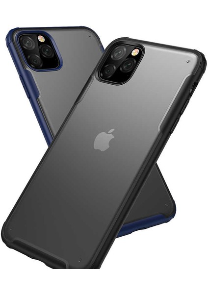 Apple iPhone 11 Pro - Kılıf Koruyucu Sert Volks Kapak - Kırmızı