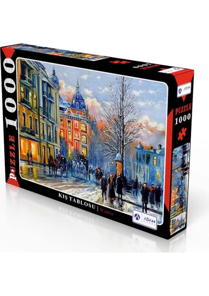 Kış Tablosu 1000 Parça Puzzle