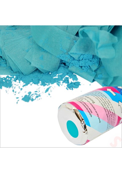 Cinsiyet Belirleme Parti Konfetisi, 40 cm - Mavi fırsatları