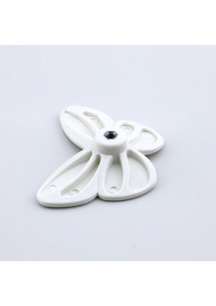 Plastik Kelebek Kulp Beyaz Mobilya Çoçuk Odası Kız Erkek Dolap Kapak Kulpu Çekmece Kulbu 1 Adet fırsatları