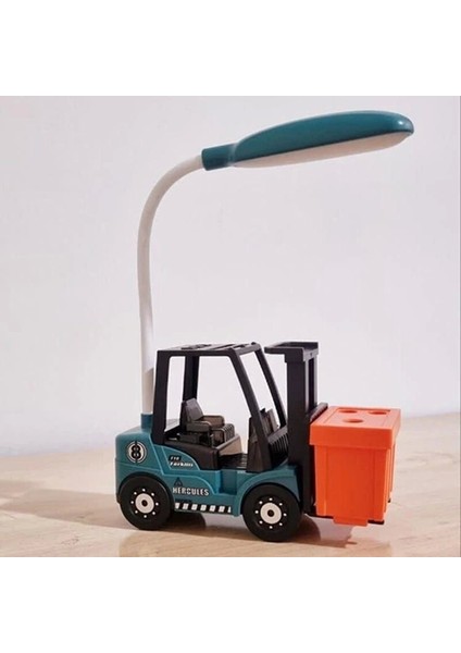 6-55 Masa Lambası Forklift USB Şarj Kalemtraşlı 6+ - Telki