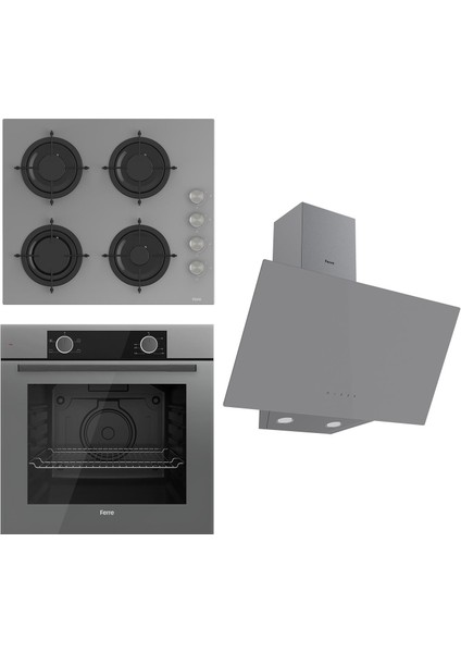 Statik Cs Serisi Gri Set (CS208 + XE61CPR +D079 )