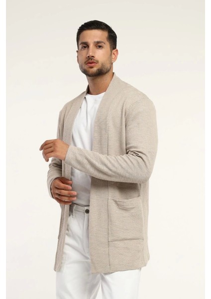 Erkek Cep Detay Hırka