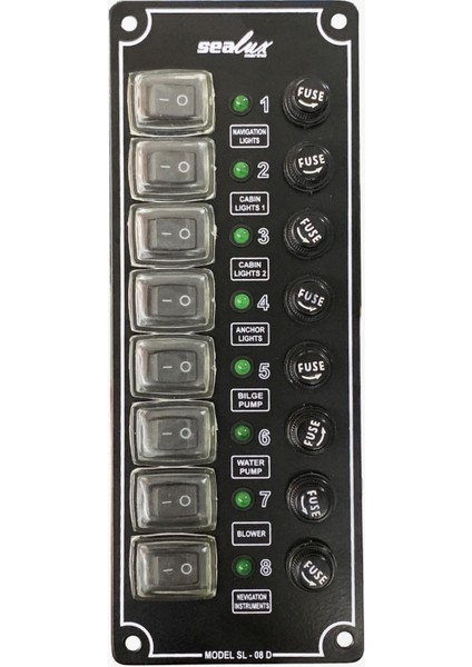Selaux Swich Panel 8-Li