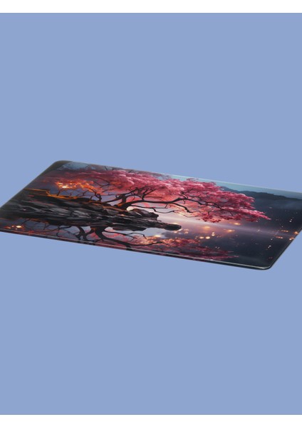 Macbook Air (M2-M3) Kılıf 13.6 Inç A2681-A3113 2022/2024 Kapak Tam Koruma Macpac-06 Japon Kiraz Ağacı