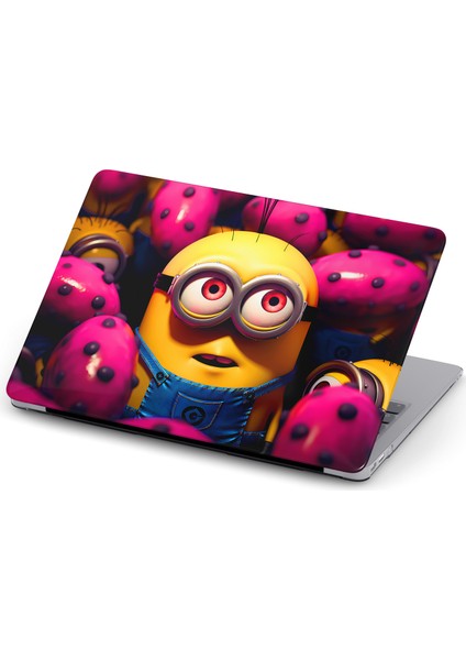 Macbook Air (M2-M3) Kılıf 15 Inç A3114-A2941 2023/2024 Sert Kapak Koruma Macpac-18 Sevimli Hırsızlar