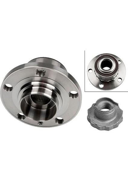 713610820 Ön Teker PORYA-72MM Skoda Fabia 6Q0407621BG