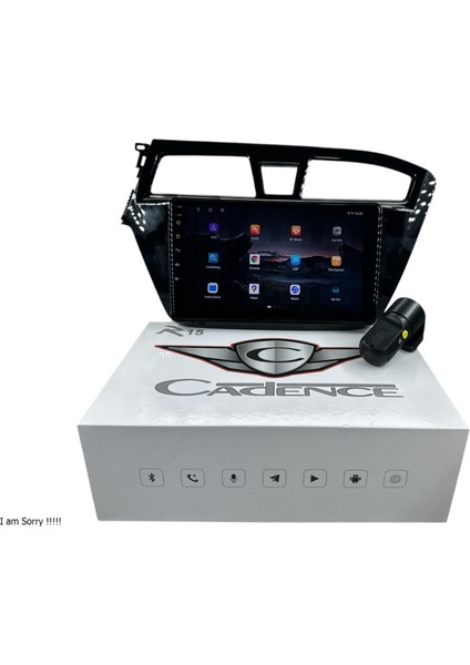 Hyundai I20 2015-2018 Cadence R15 (Dvr Kayıt Cihazı Hediye) Pro Oem Multimedia
