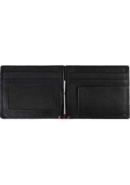 Rfıd Bloklamalı Nappa Deri Money Clip Cüzdan - Siyah fiyatları