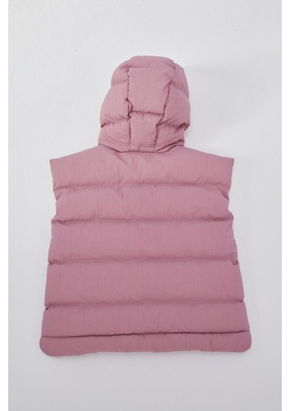 Kapüşonlu Kız Bebek Çocuk Yelek 51305 fırsatları