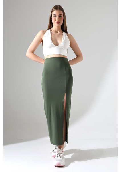 Uzun Dalgıç Etek Ön Yırtmaçlı 92 cm Iç Göstermez Orta Kalın Düz Likralı Kumaş fiyatları