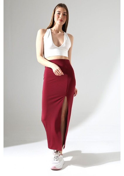 Uzun Dalgıç Etek Ön Yırtmaçlı 92 cm Iç Göstermez Orta Kalın Düz Likralı Kumaş fiyatları