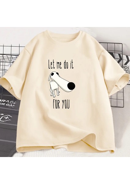 Senin Için Yapalım Uzun Burun Köpek Meme T-Shirt Pamuk Harajuku Köpek Sevgilisi Borzoi Köpek