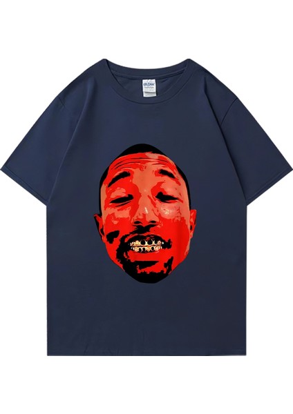 Sıcak Pharrell Williams Grafik T Erkek Kadın Retro Hip Hop Streetwear Büyük Boy %