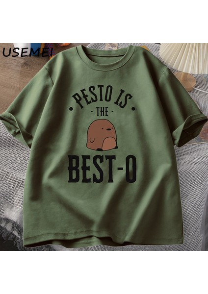 Petso En Iyi Tişörtleri Erkekler Rahat Pamuk Kısa Kollu Tee Unisex Baskı T-Shirt Sokak