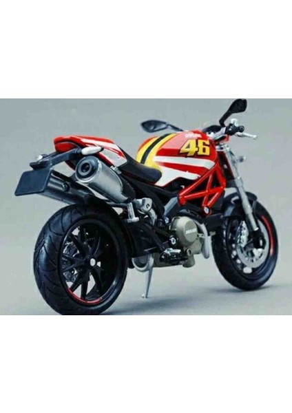 1:12 Ölçek Ducati Monster 796 Dtm 46/// Metal Motodiklet