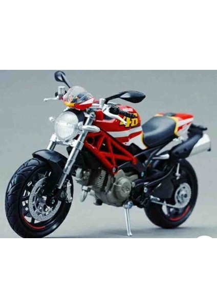 1:12 Ölçek Ducati Monster 796 Dtm 46/// Metal Motodiklet fırsatları