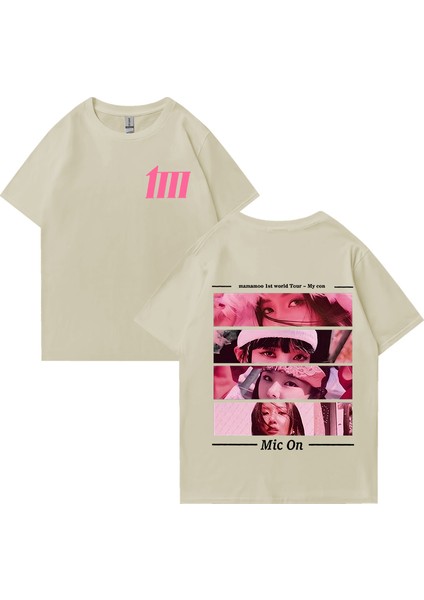 Tour Moo Tur Benim Con Moda Grafik T-Shirt Adam Kadın Yüksek Kaliteli T-Shirt Sıfır Yaka