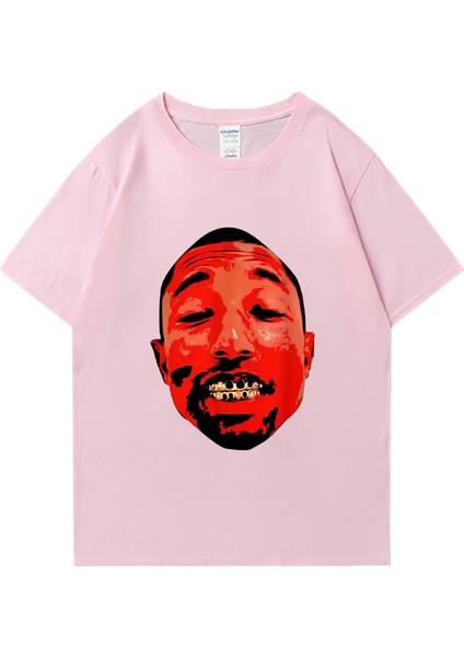 Sıcak Pharrell Williams Grafik T Erkek Kadın Retro Hip Hop Streetwear Büyük Boy %