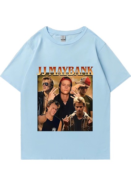 Serisi Outer Banks 3 Grafik T-Shirt Erkek Kadın Vintage Hip Hop Streetwear Jj Maybank Pamuk R