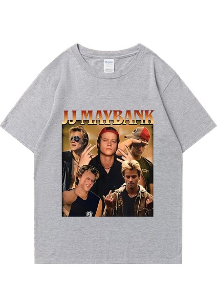 Serisi Outer Banks 3 Grafik T-Shirt Erkek Kadın Vintage Hip Hop Streetwear Jj Maybank Pamuk R
