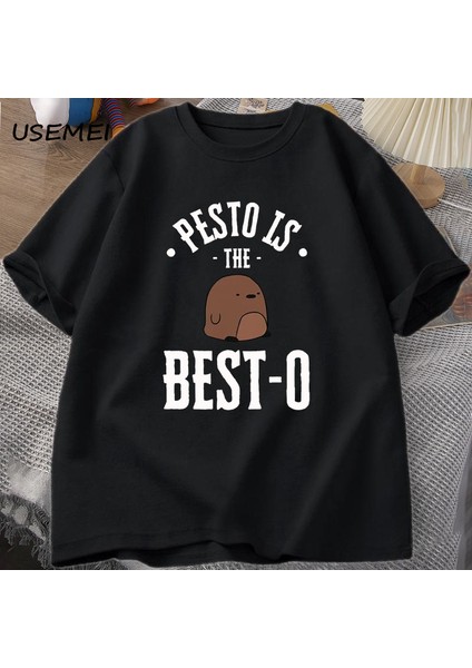 Petso En Iyi Tişörtleri Erkekler Rahat Pamuk Kısa Kollu Tee Unisex Baskı T-Shirt Sokak
