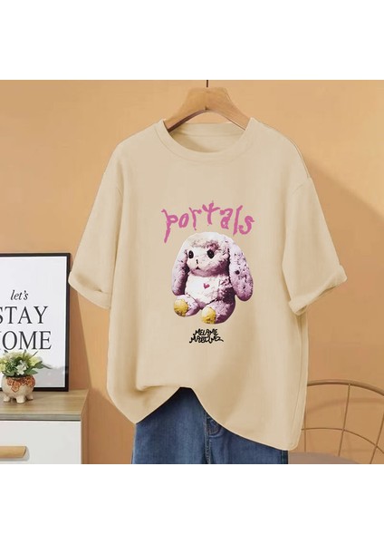 Sıcak Melanie Martinez Portalları Albümü Grafik T Shirt Hip Hop Streetwear Erkek Kadın G