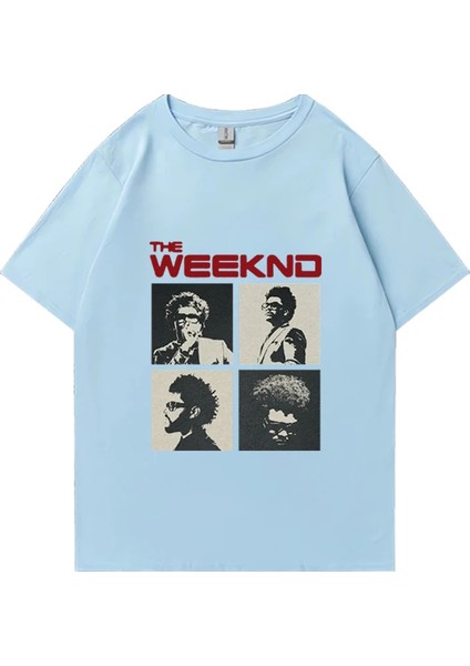Saat Sonra Hafta Içi Albüm Grafik T Shirt Erkek Kadın Vintage Hip Hop Streetwear Boy Kısa Kol