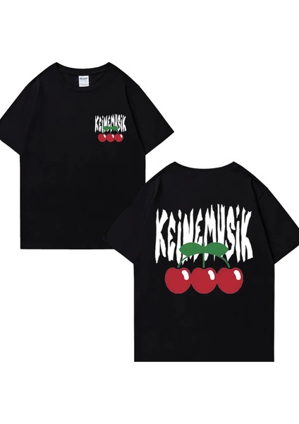 New Keinemusik x Pacha Graphict Shirt Men Women Fashion Street Cotton Short Sleeve Tee Men Hi