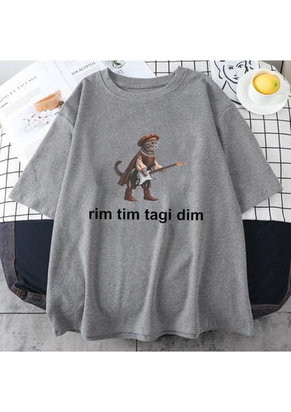 Komik Bebek Lazanya Jant Tim Tagi Dim Sevimli T Yeni Erkek Kadın Rahat Gevşek Giysiler