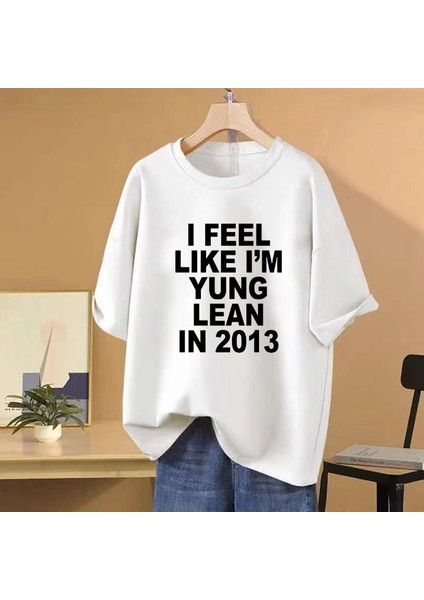Ben Yung Yalın 2013 Mektup T-Shirt Erkek Kadın Kısa Kollu Moda Streetwear Sıcak Satış Pamuk B