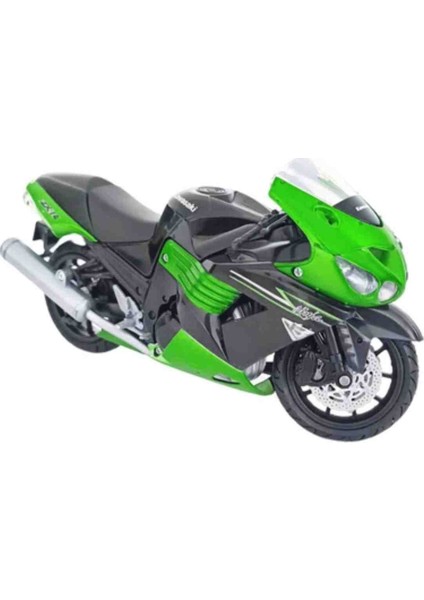 1:12 Ölçek Kawasaki Zx -14 2011/// Metal Motosiklet