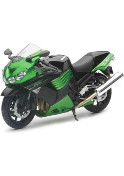 1:12 Ölçek Kawasaki Zx -14 2011/// Metal Motosiklet