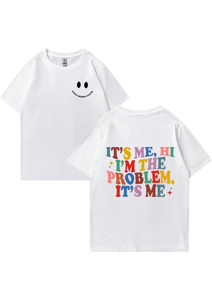 Sıcak Satış Bu Bana Merhaba Ben Sorun Baskı T Shirt Erkekler Kadınlar Hip Hop Streetwear