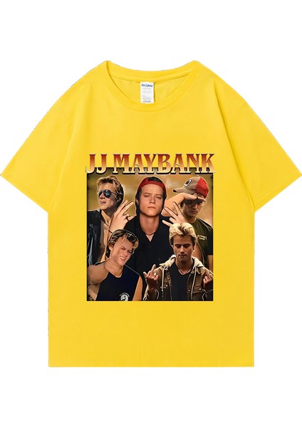 Serisi Outer Banks 3 Grafik T-Shirt Erkek Kadın Vintage Hip Hop Streetwear Jj Maybank Pamuk R
