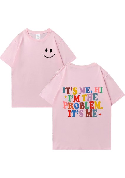 Sıcak Satış Bu Bana Merhaba Ben Sorun Baskı T Shirt Erkekler Kadınlar Hip Hop Streetwear