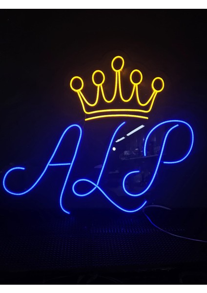 Cizgineon Kişiye Özel Isim Neon Led Işıklı Duvar Dekarasyon