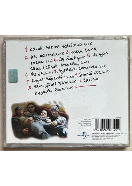 Park – Kalbin Birine Takılırsa CD