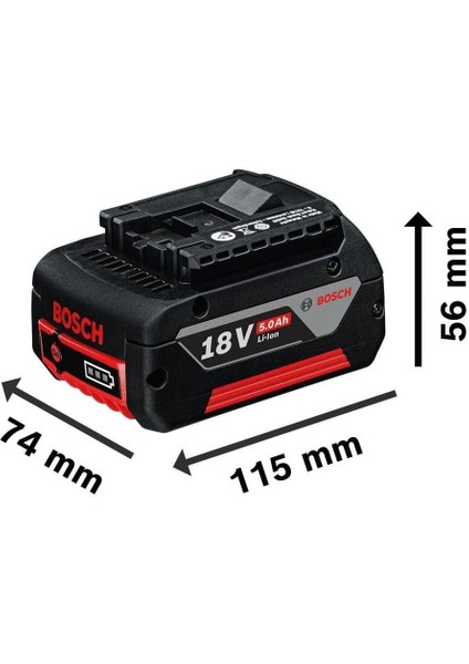 Professional Gba 18 Volt 5.0 Ah Li-Ion Akü modelleri