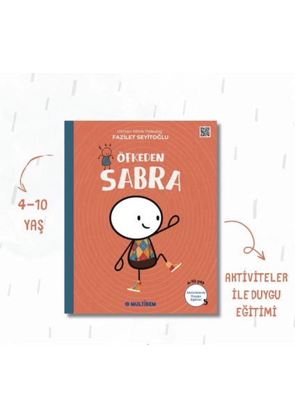 Öfkeden Sabra - Aktivitelerle Duygu Eğitimi Seti (Imzalı)