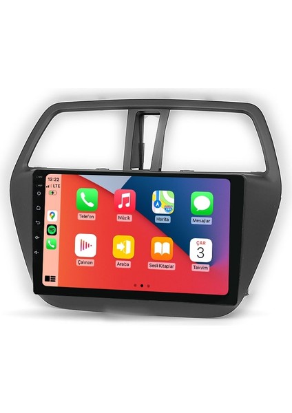 Suzuki S-Cross 2013 2015 9inç 2gb Ram 32GB Hafızalı Kablosuz Carplay Android Auto Oem Multimedya Navigasyon