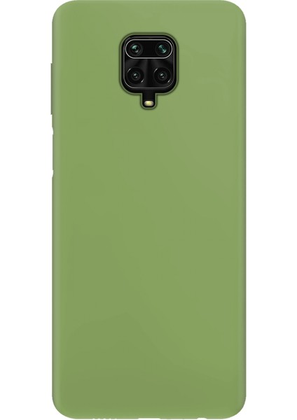 Xiaomi Redmi Note 9 Pro Ince Mat Silikon Kılıf Yeşil fiyatları