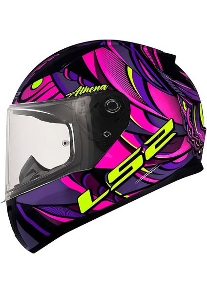 Rapıd 2 Athena Siyah-Mor Kask