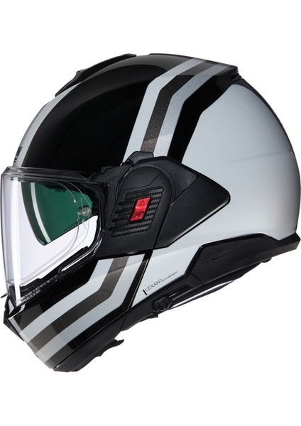 N120-1 Lıneo 348 Çenesi Arkaya Açılır Kask