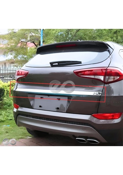 Hyundai Tucson Krom Bagaj Çıtası 2015 ve Üzeri Paslanmaz Çelik