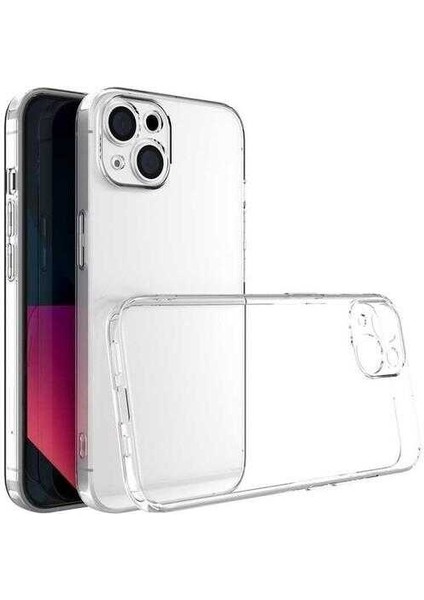 Apple iPhone 14 Plus - Kılıf Şeffaf Sert Pc Vayt Kapak - Şeffaf