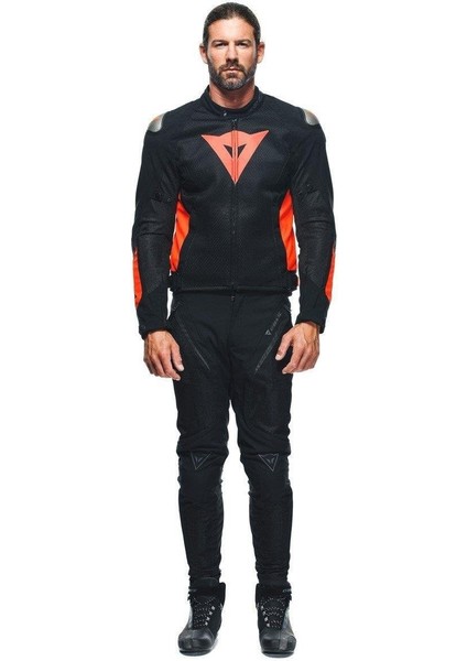 Energyca Air Black Fluo Red Tekstil Mont
