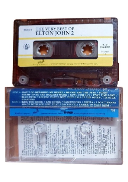 Elton John - The Very Best Of 2 (1991) – Kaset