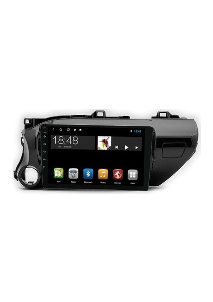 Toyota Hilux 2015 2020 10inç 2gb Ram 32GB Hafıza Kablosuz Carplay Android Auto Oem Multimedya Navigasyon